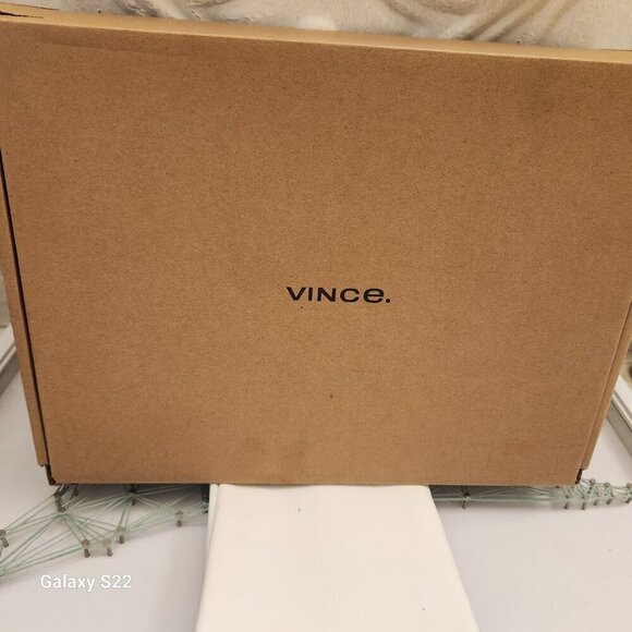 Vince Benita Leather Mule In Rust Amber. NIB. Size 7.5 - Picture 7 of 12